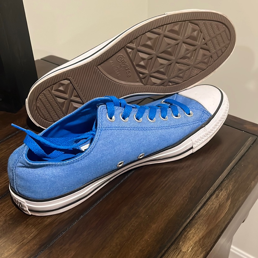 Blue Converse
